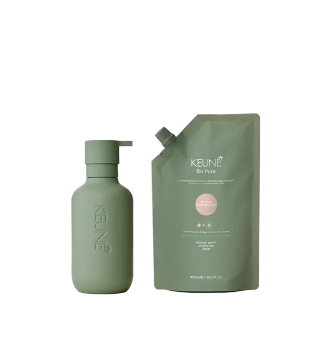 Keune So Pure Polish Shampoo CFH Care For Hair #400ml