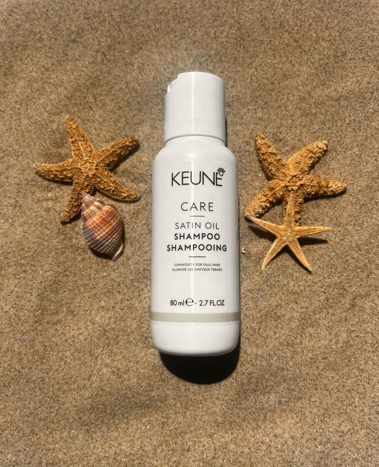 Keune Care Satin Oil Shampoo Travel Size 80ml CFH Care For Hair