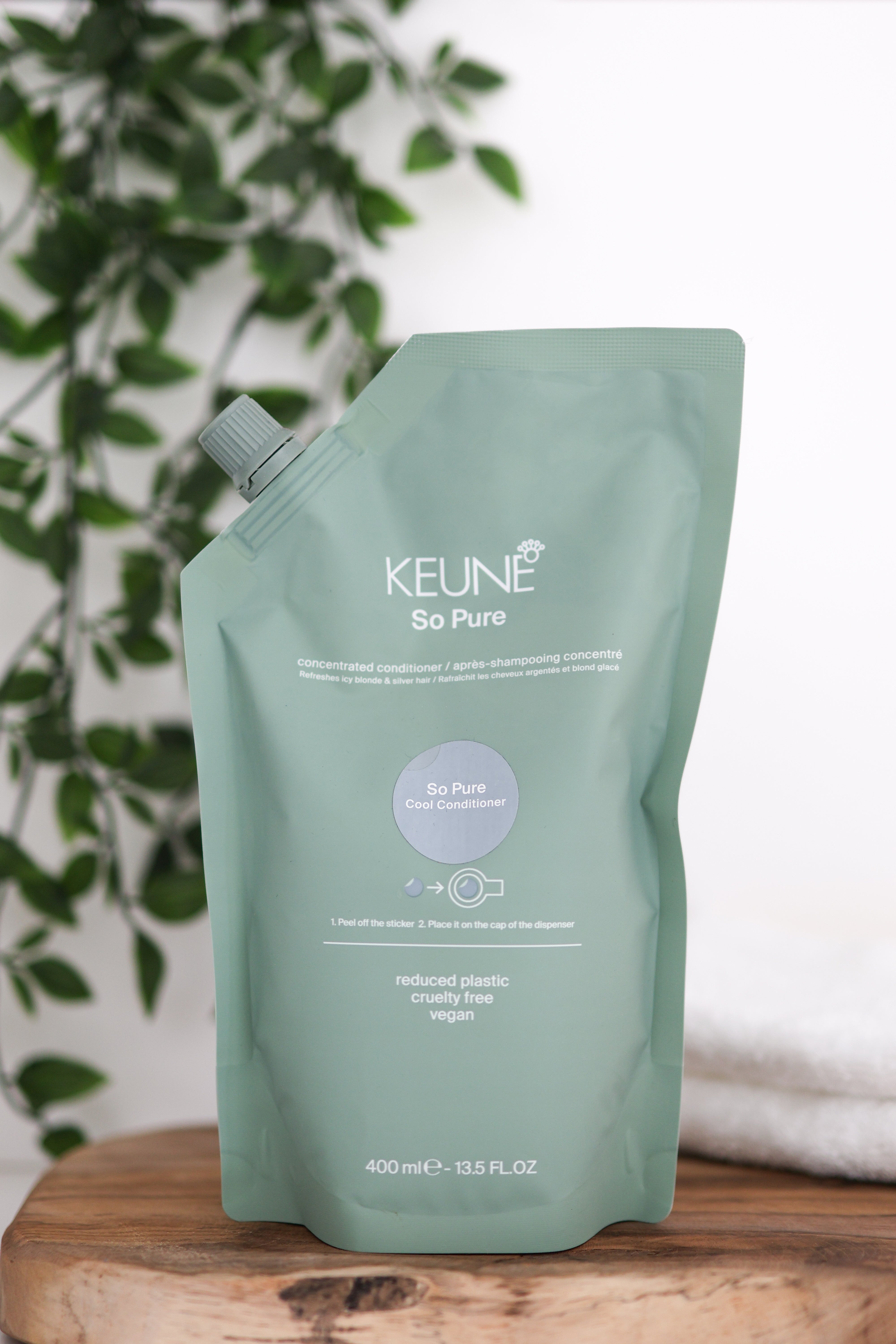 So Pure Cool Conditioner 400ml voor asblond haar CFH