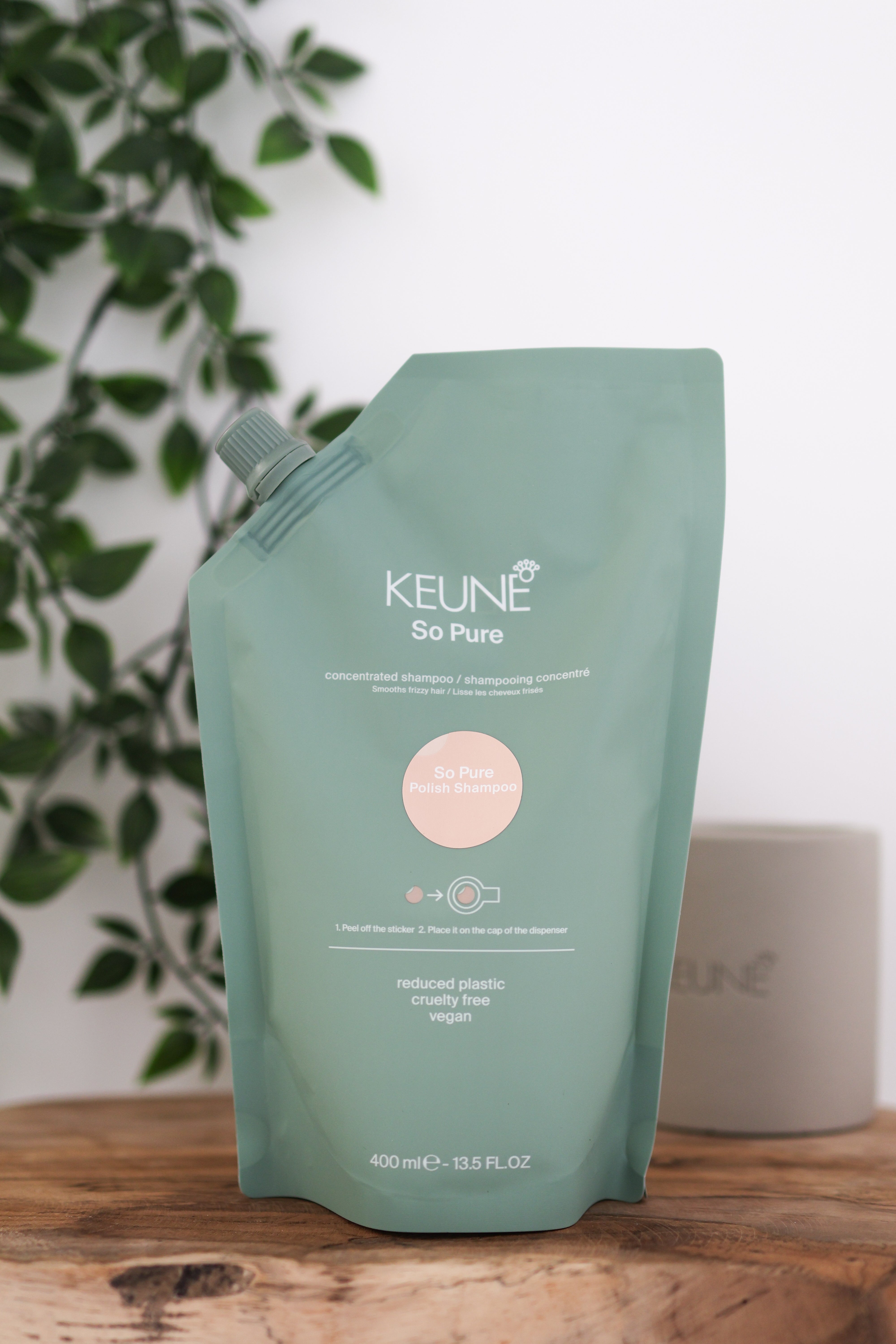 So Pure Polish Shampoo 400ml  voor glad en glanzend haar CFH