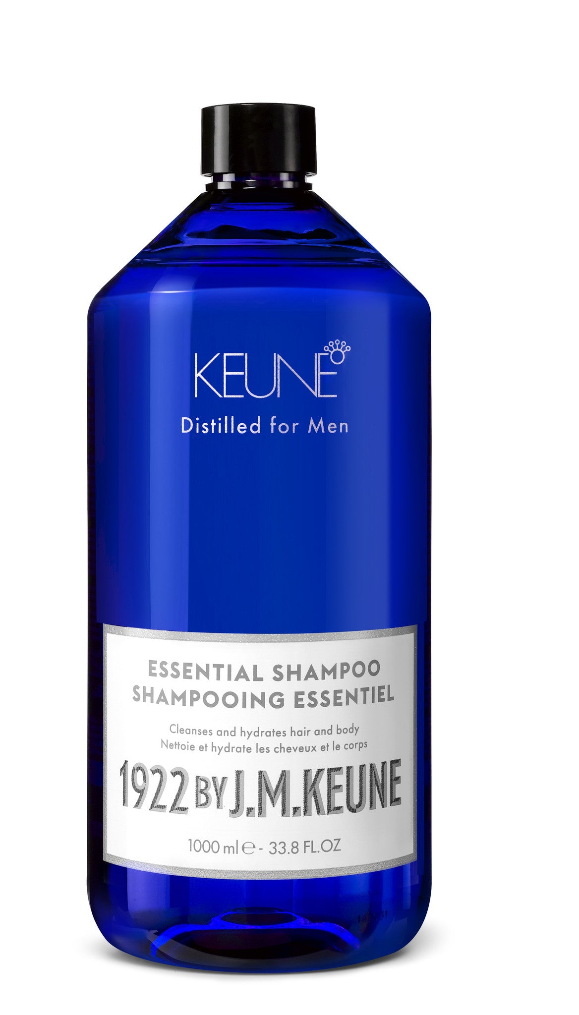 1922 By J.M. Keune Essential Shampoo 1000ml CFH Care For Hair #1000ml