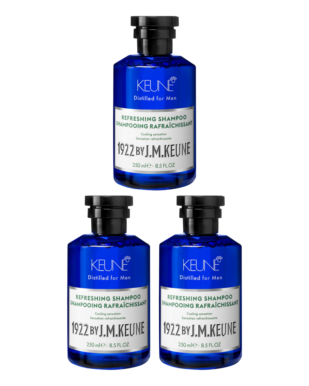 1922 by J.M. Keune Refreshing Shampoo nu per 3 stuks bij Care For hair 