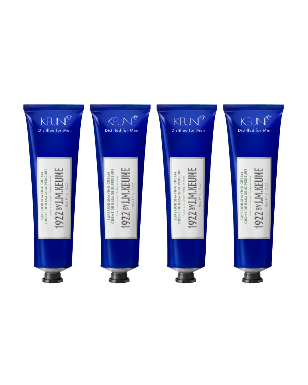 1922 by J.M. Keune Superior Shaving Cream  per 4 stuks bij Care For Hair 