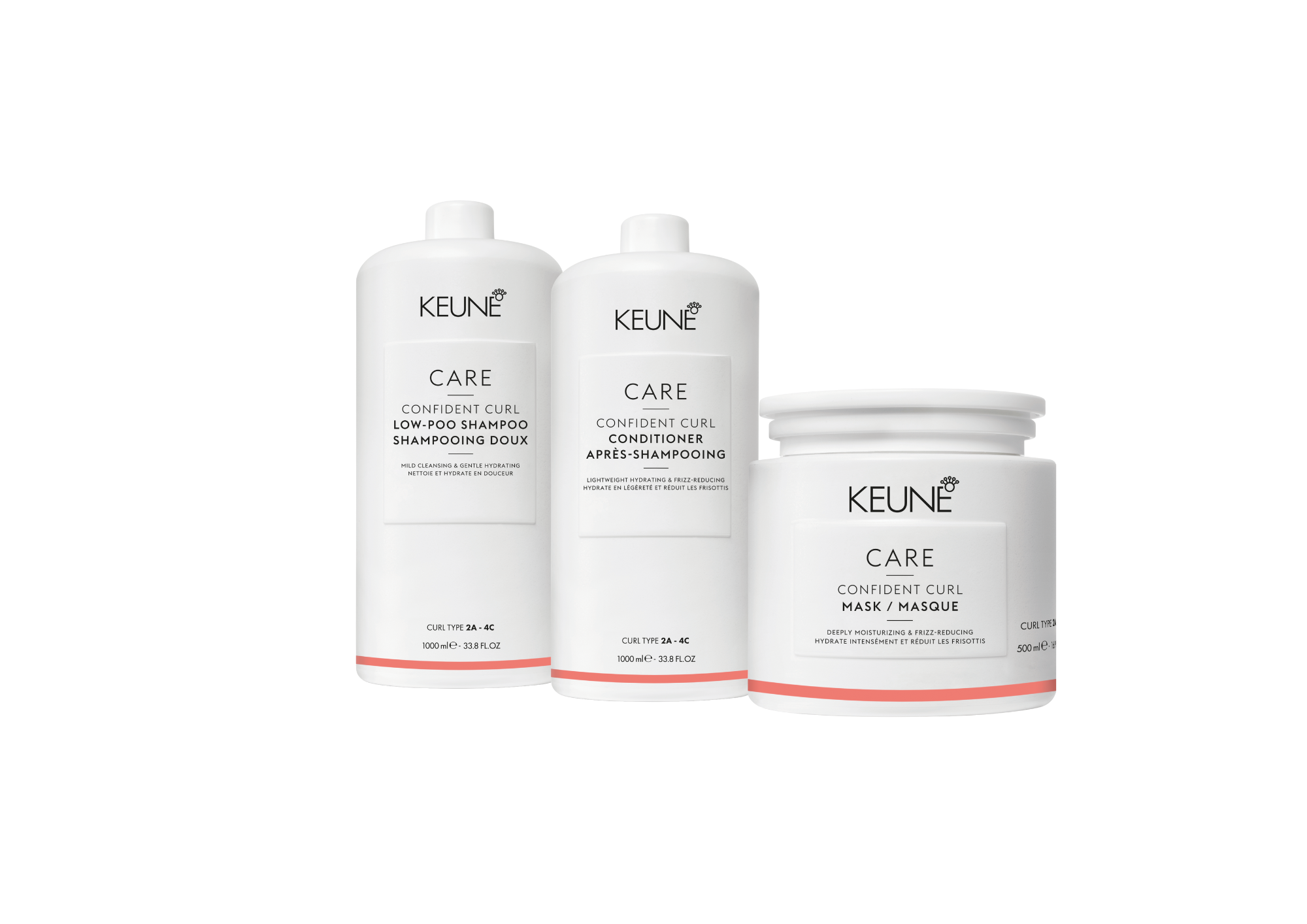 Confident Curl Bundel Keune Care For Hair #1000ml