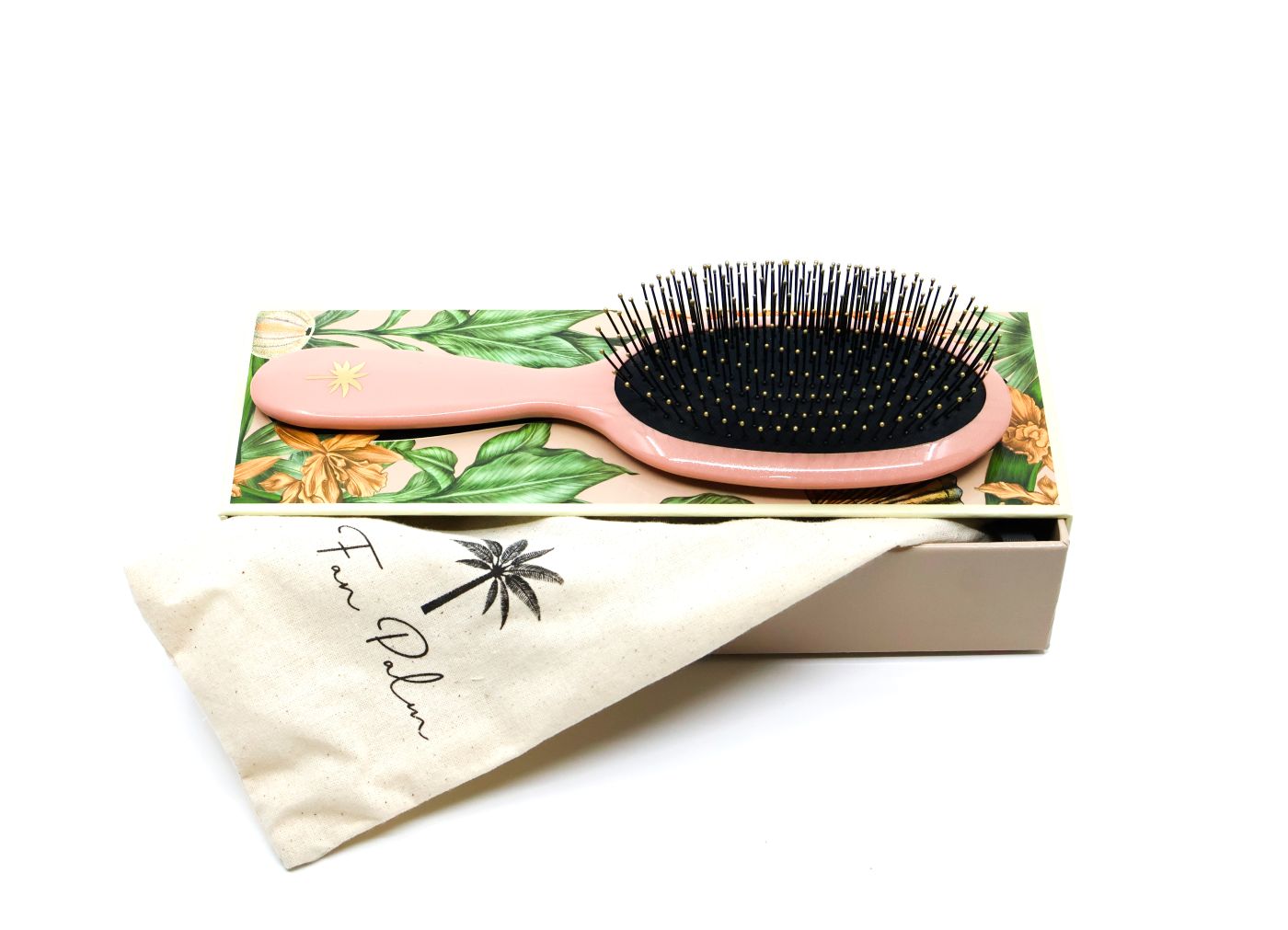 Anti Klit borstel voor nat haar Fan Palm Care For Hair 
