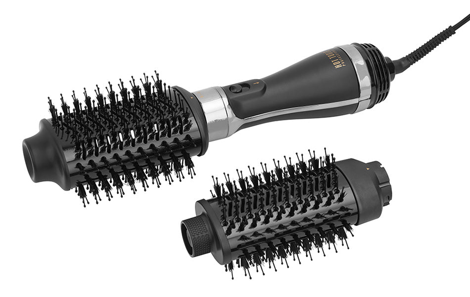 HotToolsVolumiserfohnborstelBlackGoldset61en71mmCFH