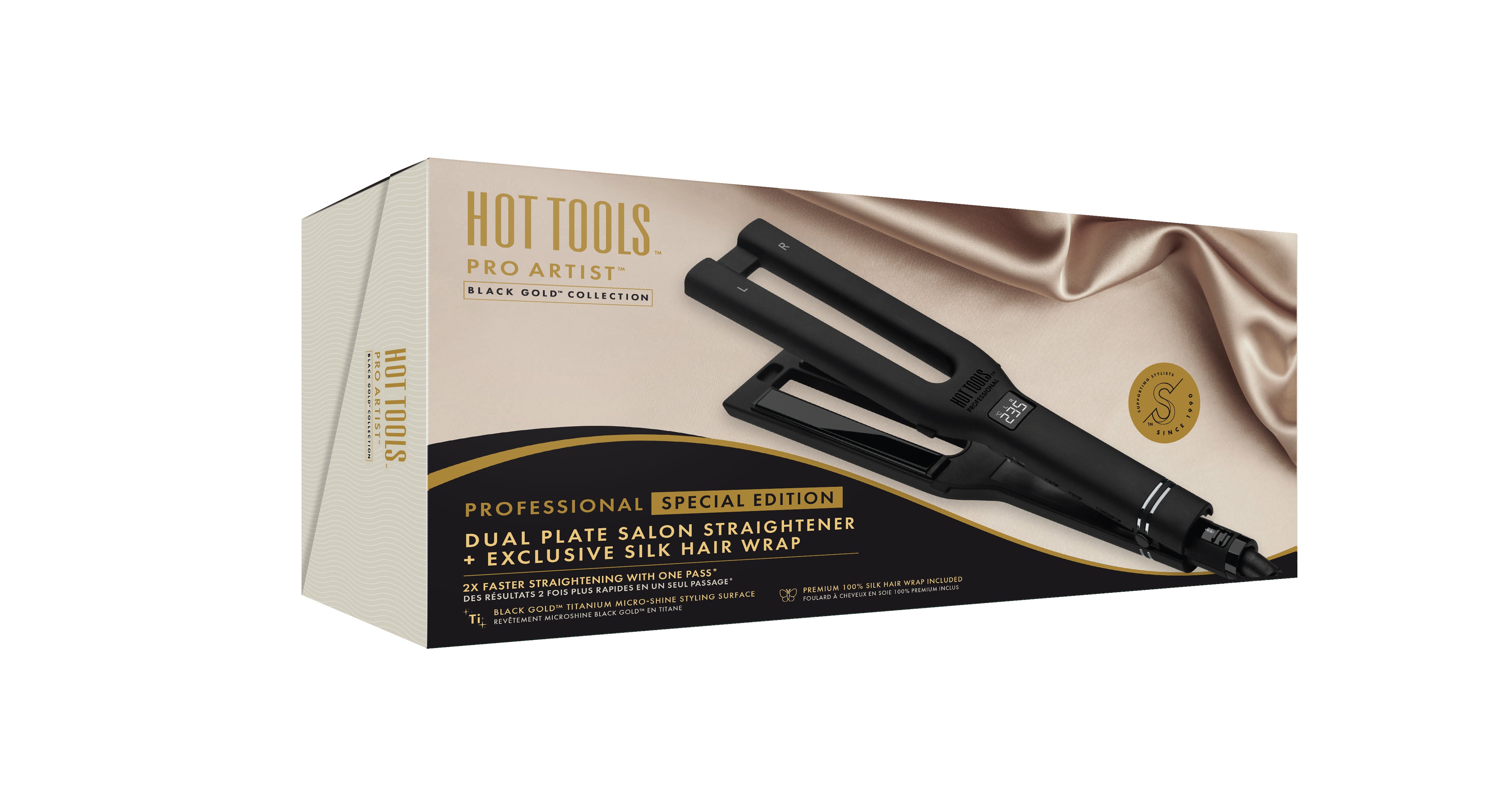 HottoolsCareForHairDualPlateStijltang