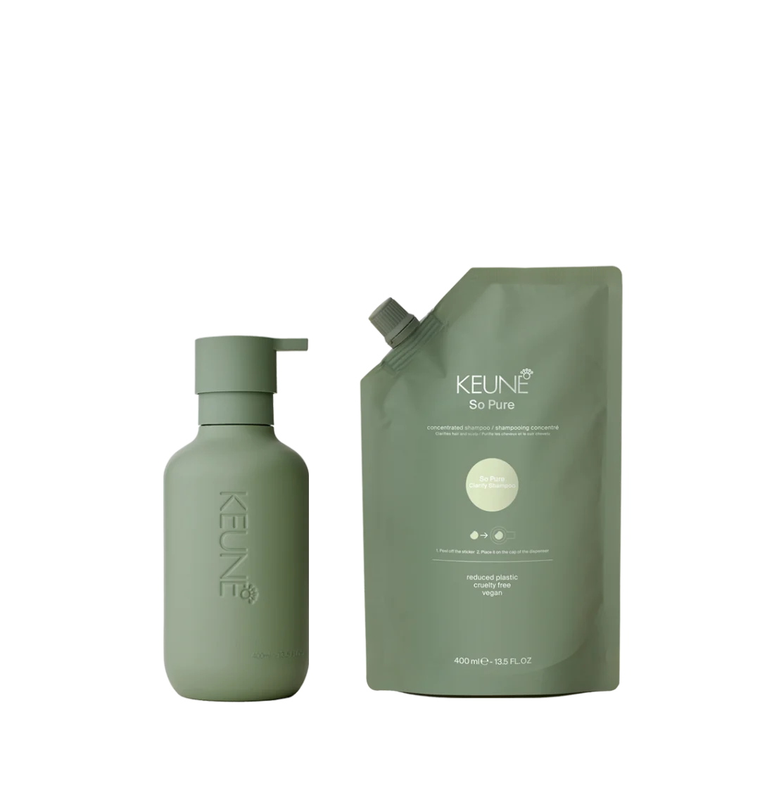 Keune So Pure Clarify Shampoo 400ml CFH Care For Hair #400ml