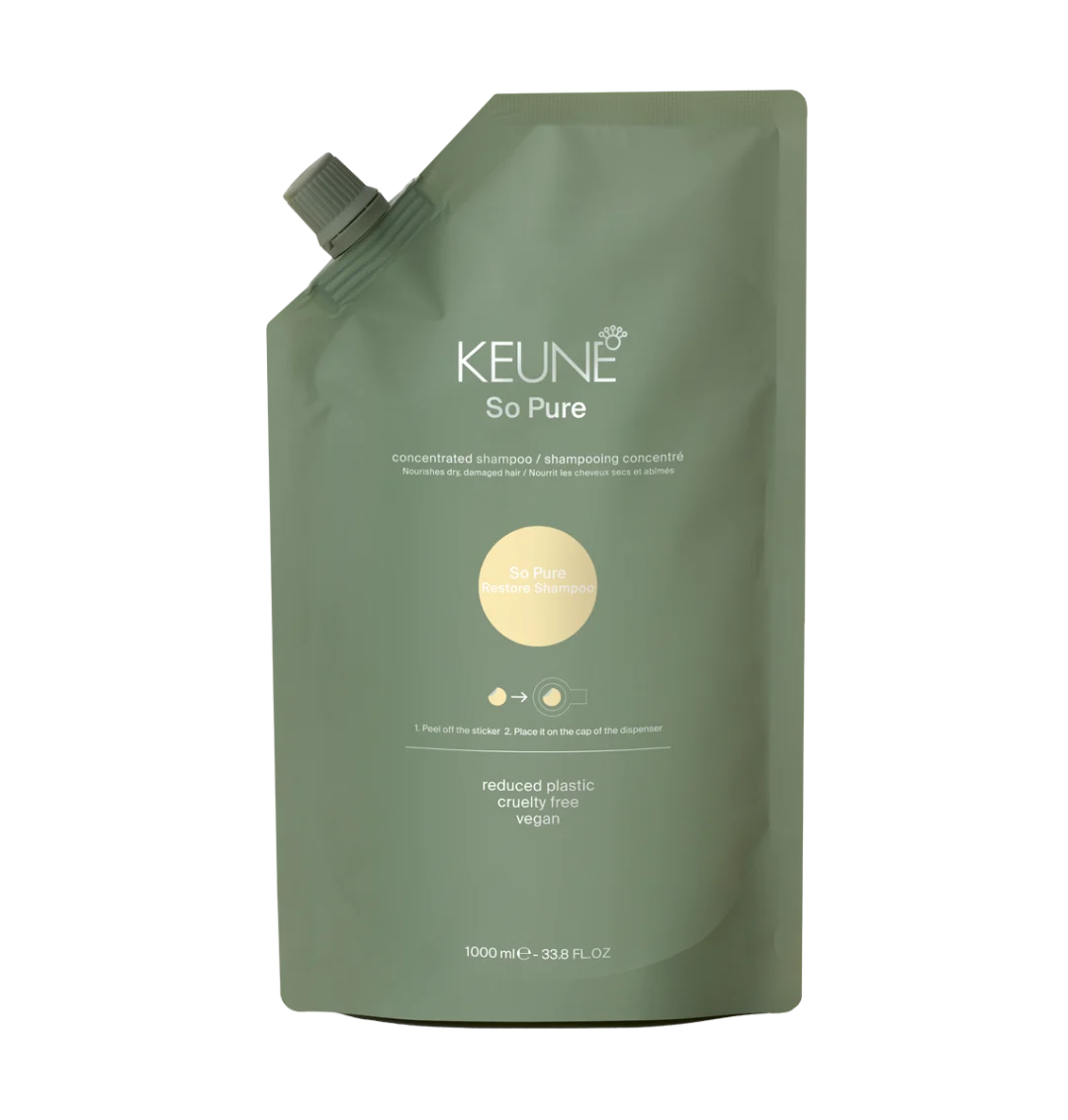 Keune So Pure Restore Shampoo CFH Care For Hair #1000ml