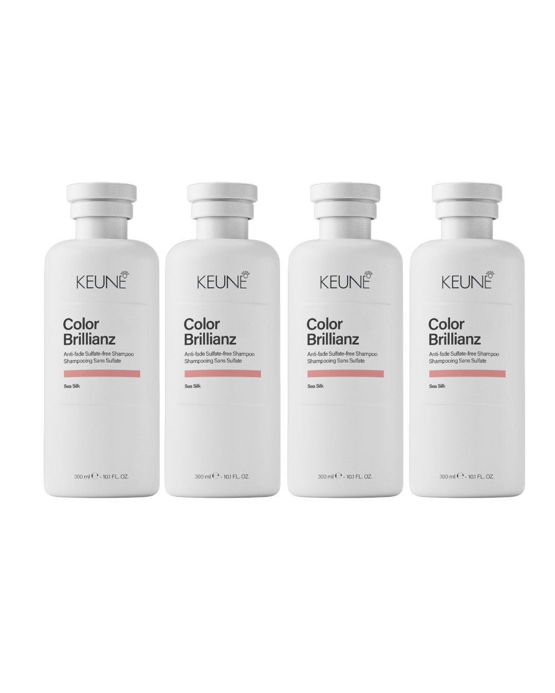 Keune Care Color Brillianz Sulfate Free shampoo per 4 stuks verkrijgbaar bij Care For Hair 