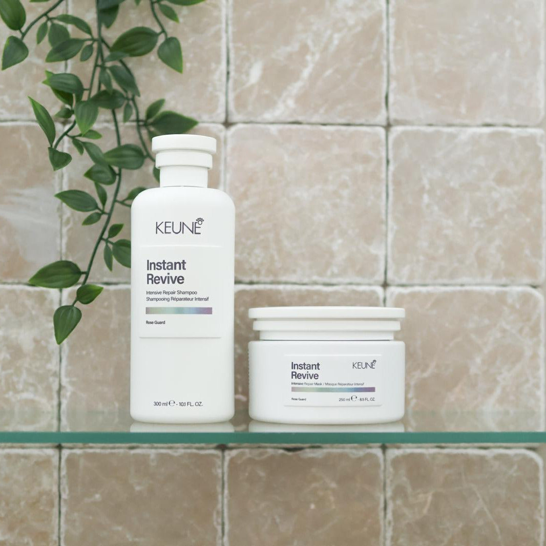 Keune Care Instant Revive Shampoo 300ml en Masker 250ml nu samen in een bundel bij Care For Hair 