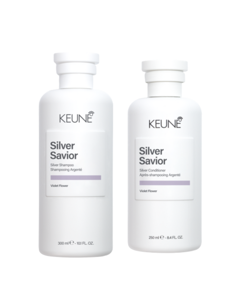 Keune Care Silver Savior Shampoo en Conditioner nu in een voordeel bundel bij Care For Hair.