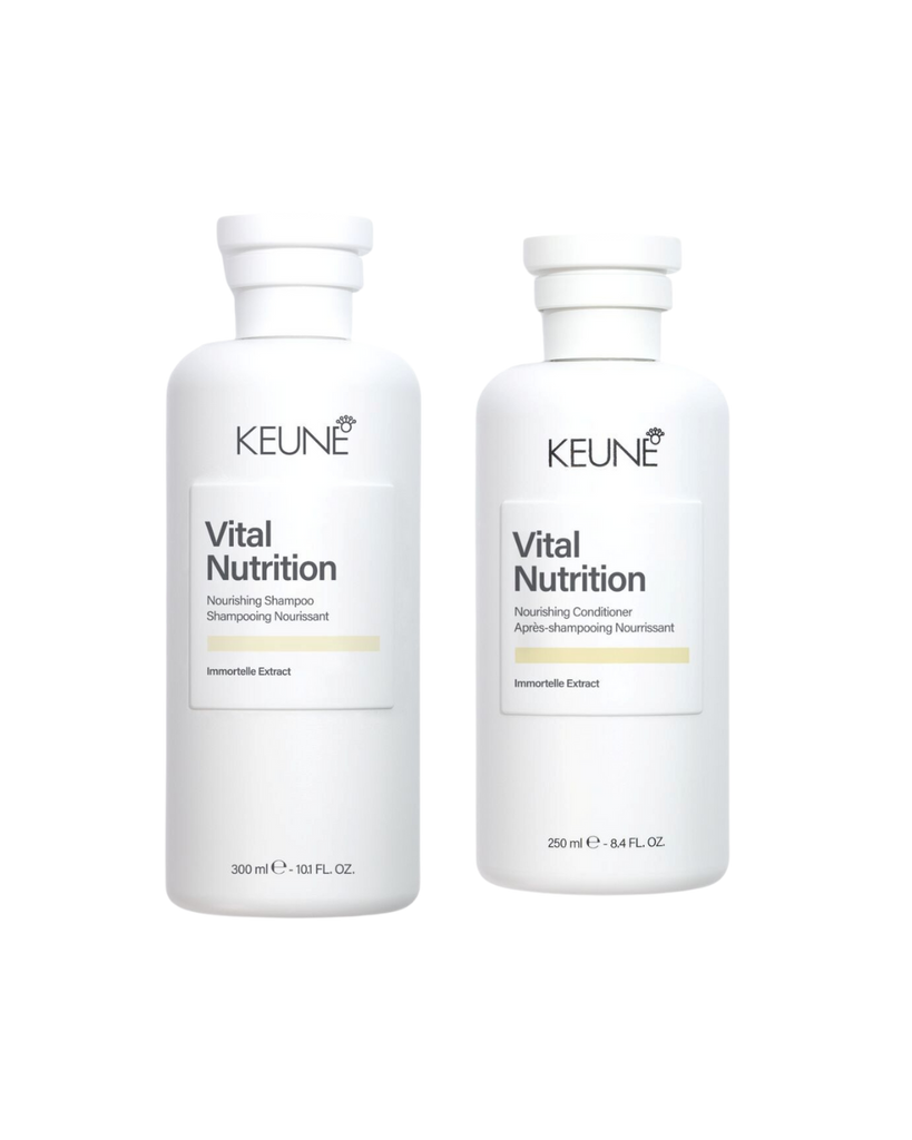 Keune Care Vital Nutrition Shampoo en Conditioner combinatie voordeel bij Care For Hair. 