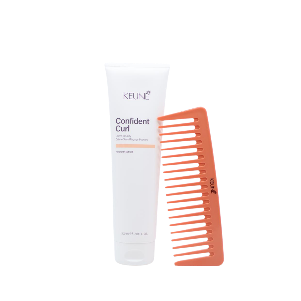 Keune Confident Curl Leave-in Curly en Keune Krullenkam bij Care For Hair 