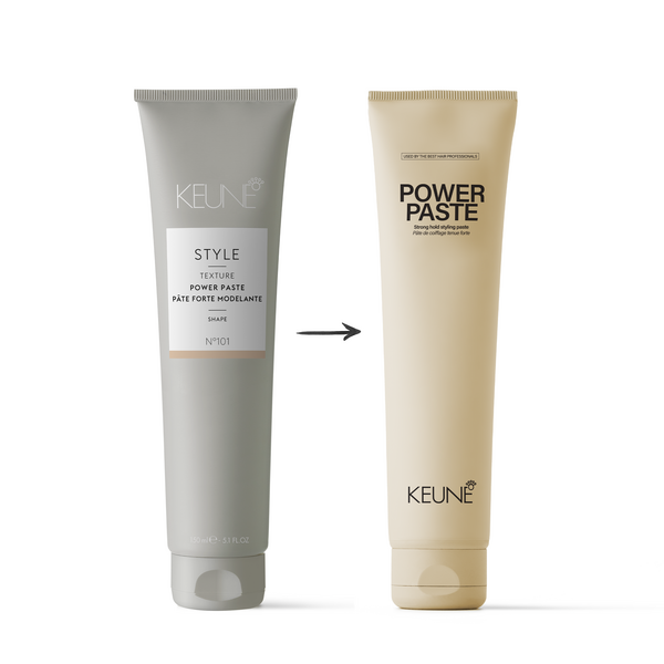 Keune Style Old vs New Power Paste CFH Care For Hair