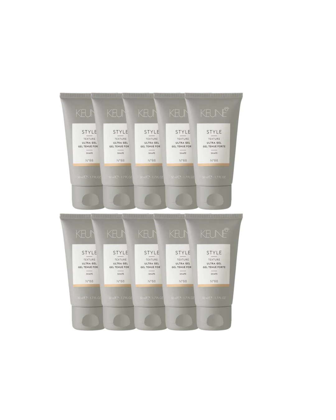 Keune Style Ultra Gel Travelsize 50ml per 10 stuks bij Care For Hair