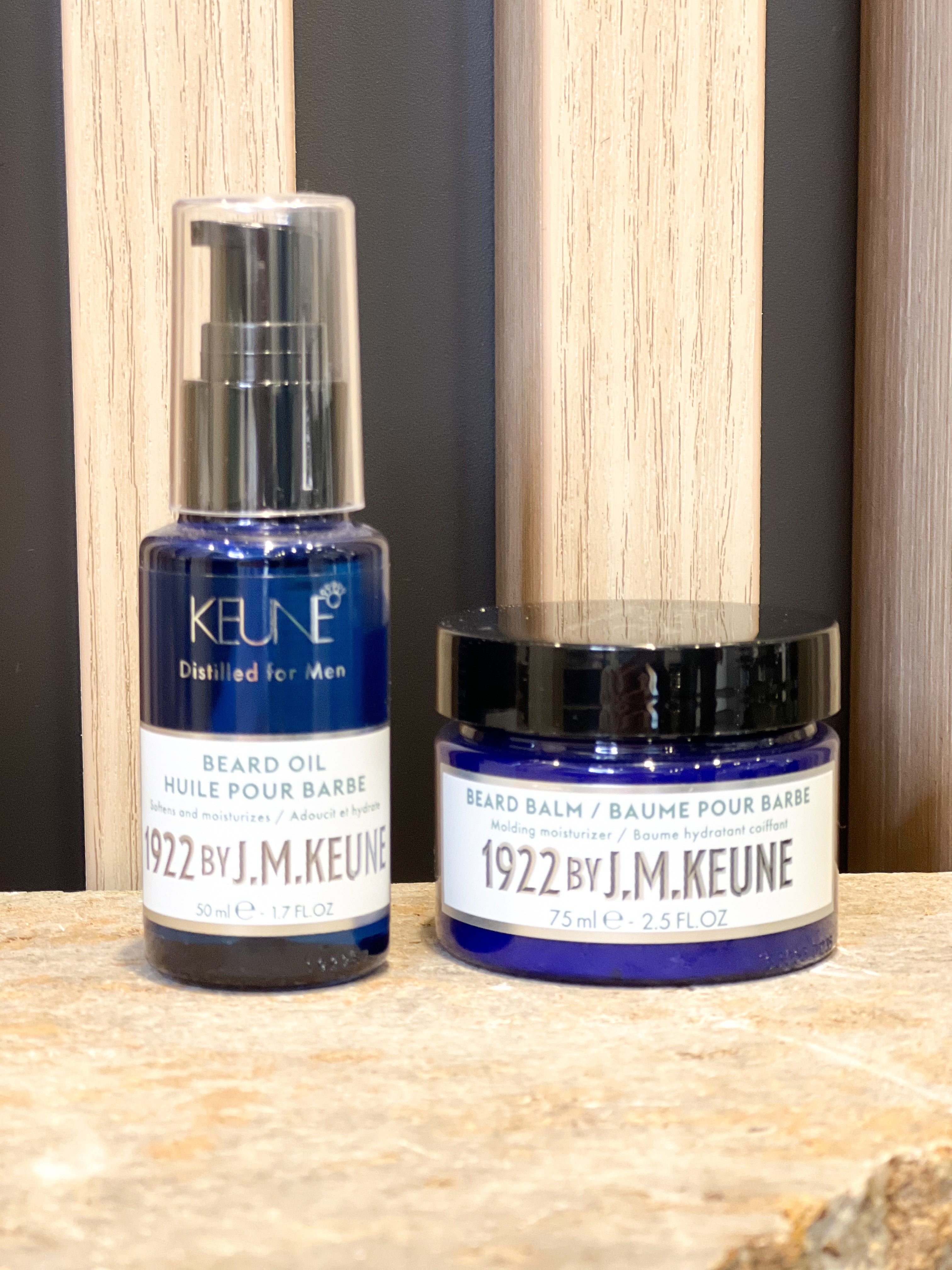 Keune 1922 Beard oli 50ml en Beard balm 75ml CFH Care For Hair Webshop