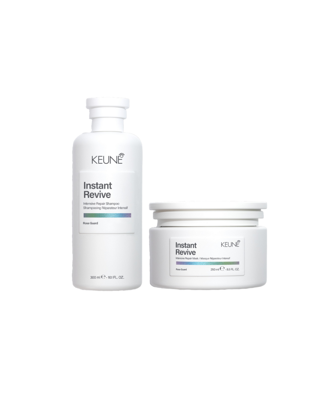 Keune Care Instant Revive Shampoo 300ml en Masker 250ml samen in een bundel bij Care For Hair 