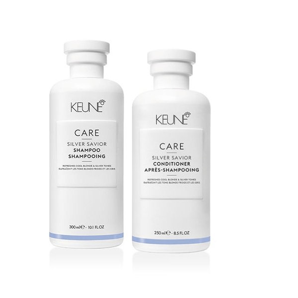Keune Care Silver Savior Combi Voordeel Shampoo 300ml en Conditioner 250ml CFH Care For Hair  #300ml/250ml