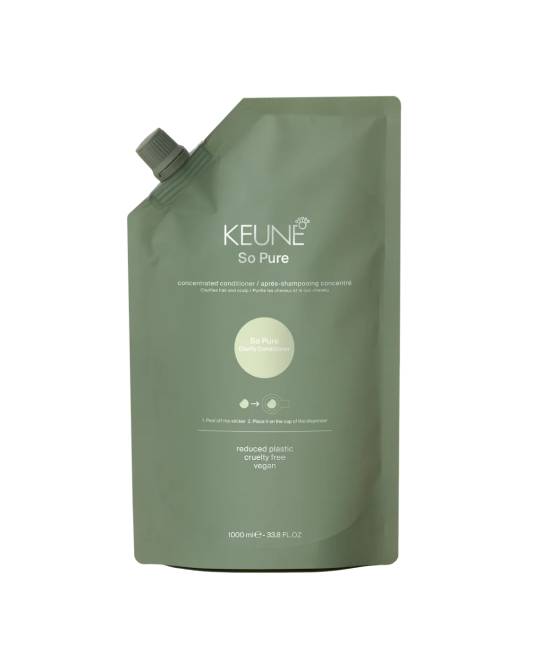 Keune So Pure Clarify conditioner 1000ml bij Care For Hair 