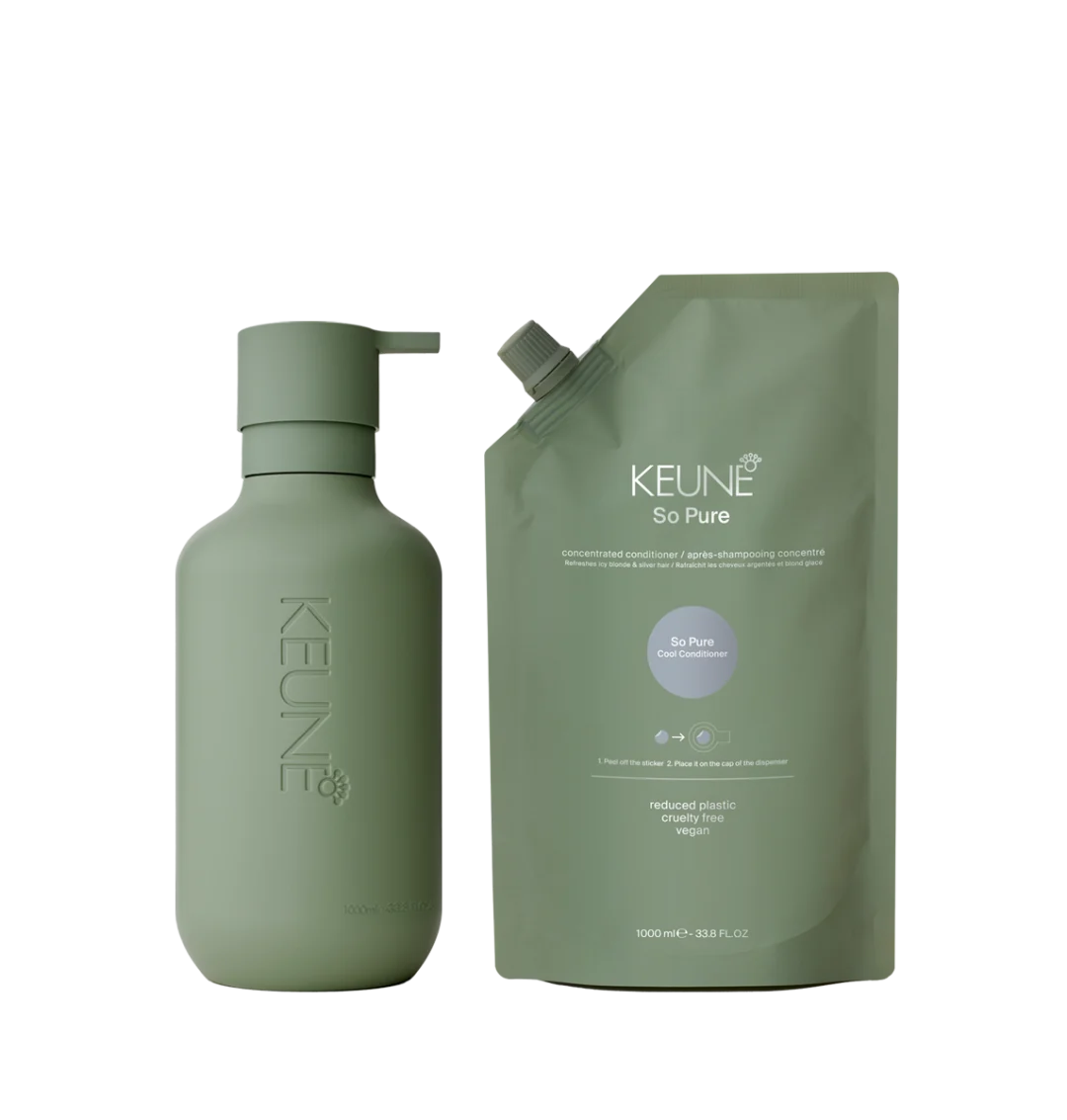 Keune So Pure Cool Conditoner Bundel 1000ml CFH Care For Hair #1000ml