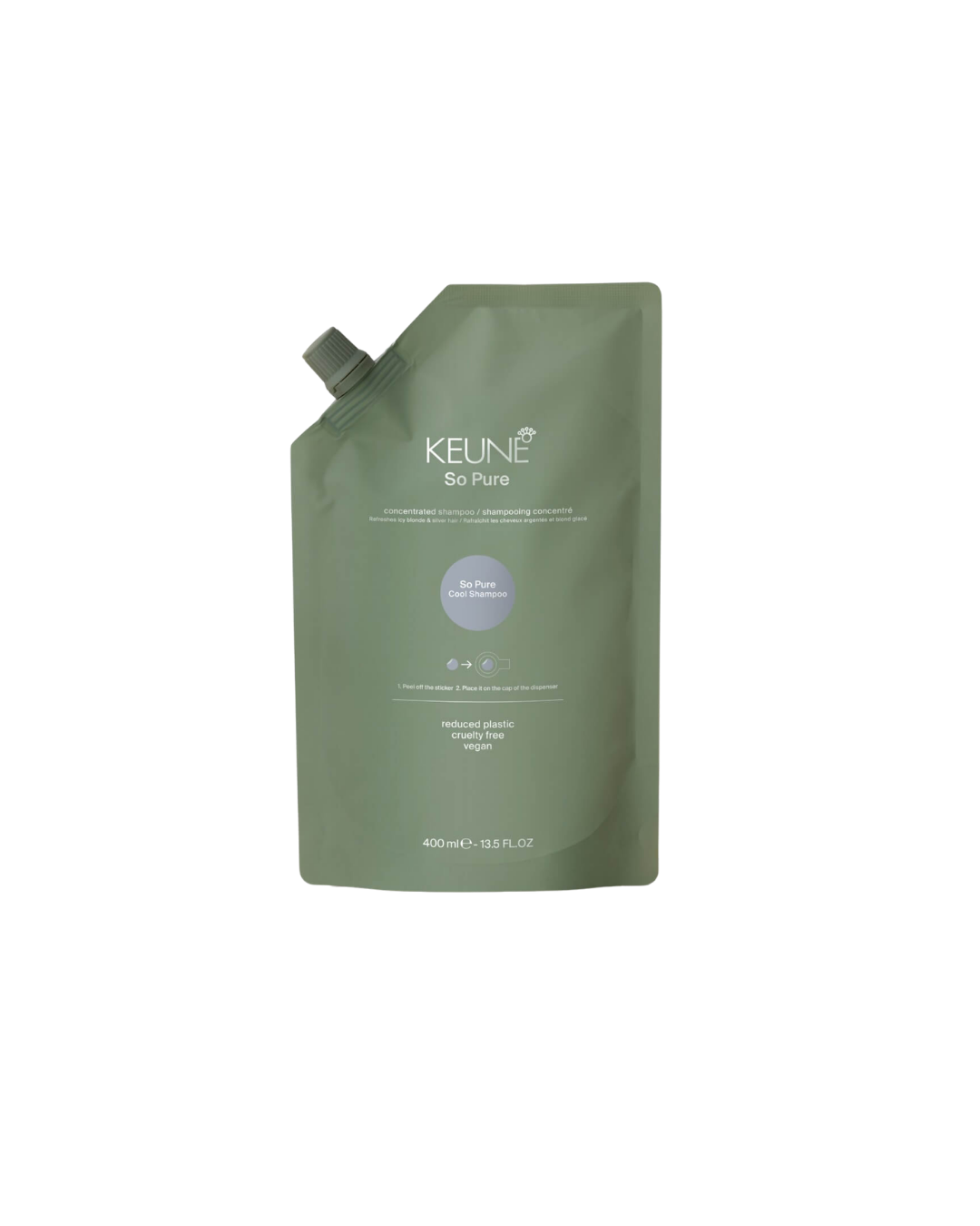 Keune So Pure Cool Shampoo 400ml bij Care For Hair 