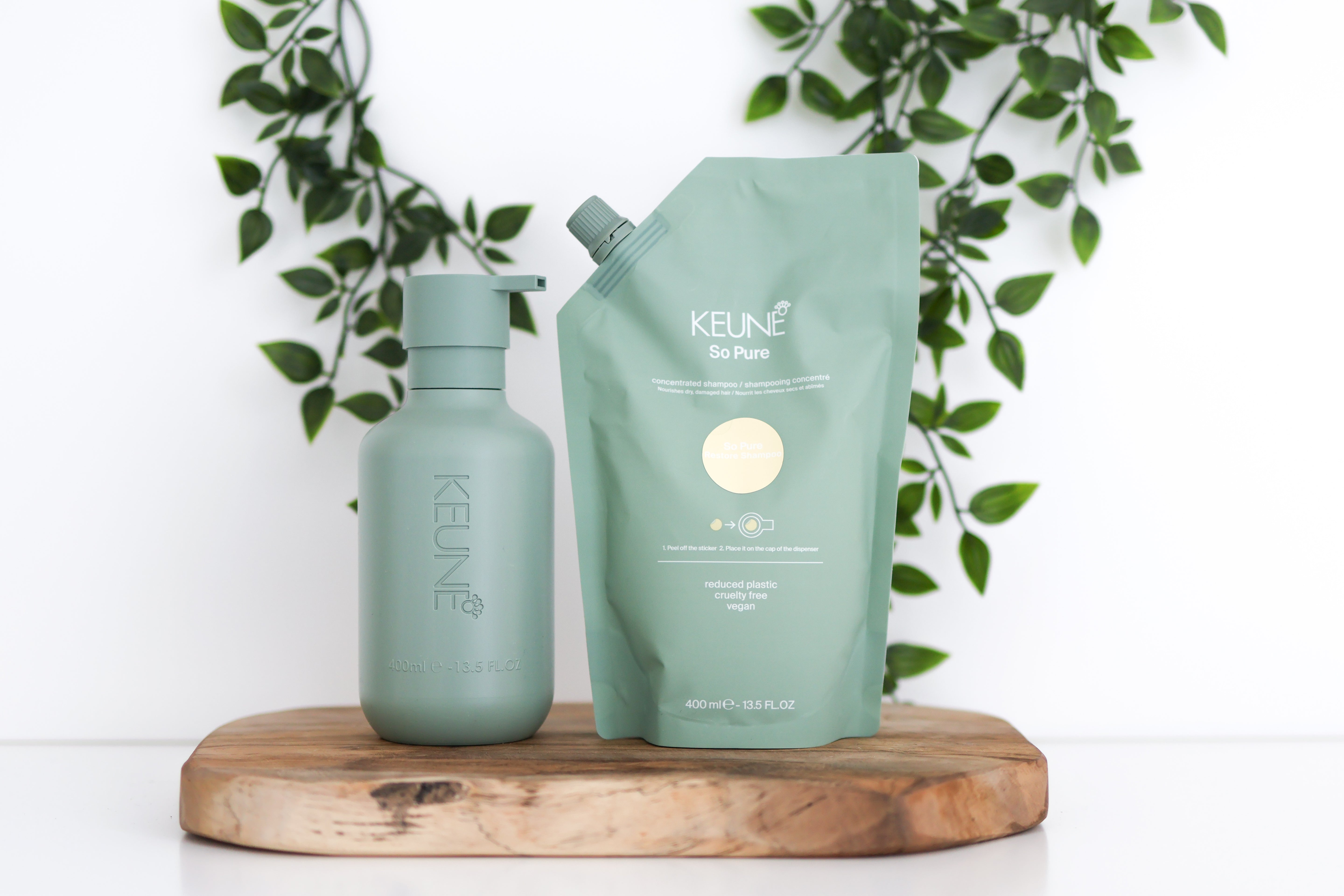 So Pure Restore Shampoo Bundel 400ml voor droog en beschadigd haar CFH