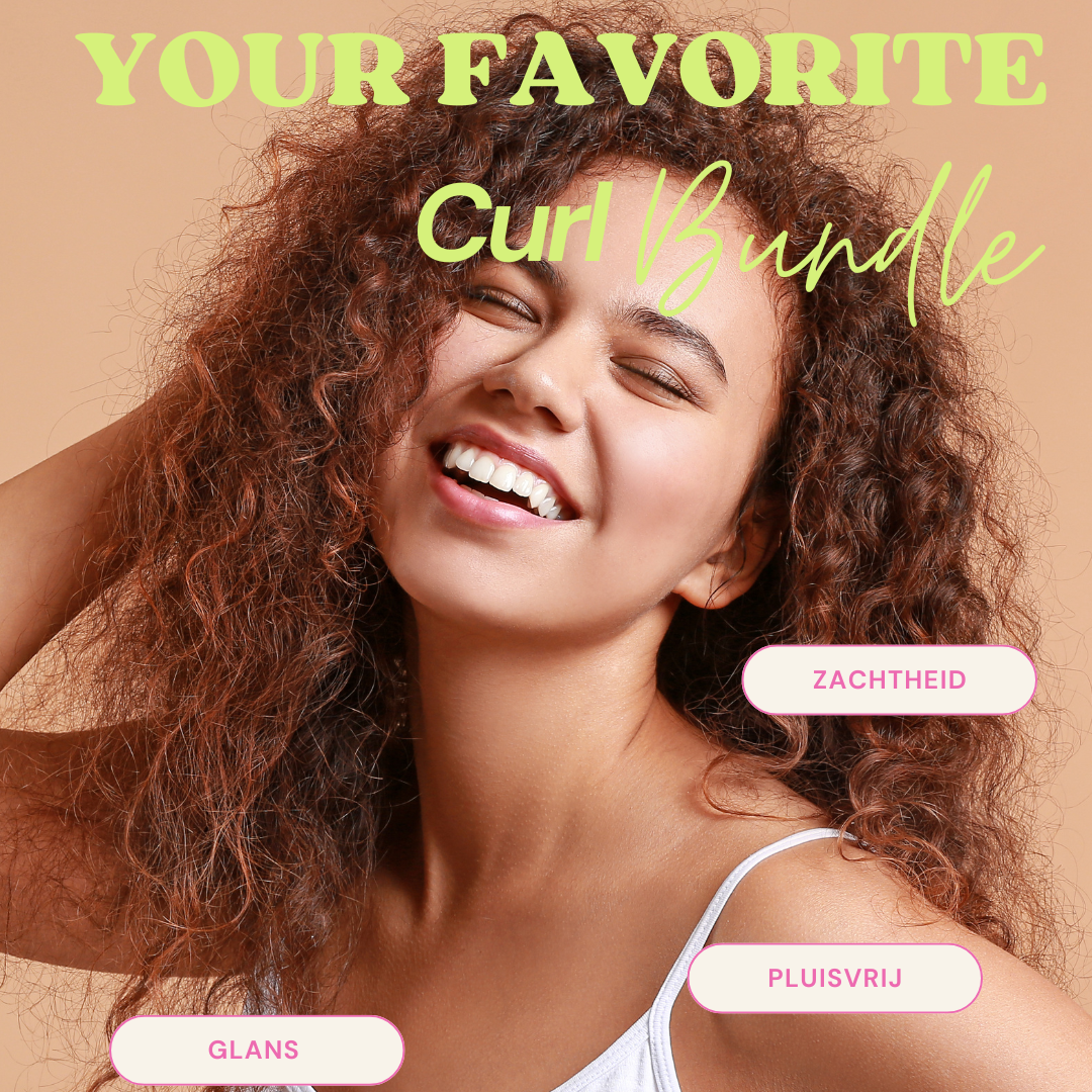 Keune Care Confident Curl Shampoo, Confident Curl Conditioner en Keune Style Curl Cream in één krullen bundel bij Care For Hair